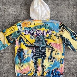 Jean-Michel Basquiat x Members Only Pullover Jacket, Water Resistant